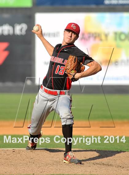 Thumbnail 3 in East Surry vs Whiteville (NCHSAA 1A Final - Game 3) photogallery.