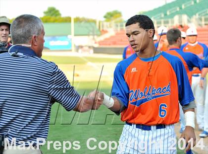 Thumbnail 3 in East Surry vs Whiteville (NCHSAA 1A Final - Game 3) photogallery.