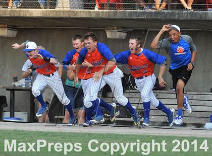 Thumbnail 3 in East Surry vs Whiteville (NCHSAA 1A Final - Game 3) photogallery.