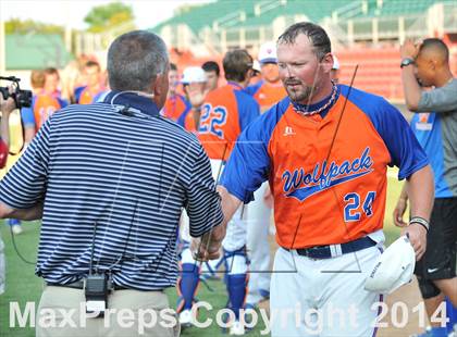Thumbnail 1 in East Surry vs Whiteville (NCHSAA 1A Final - Game 3) photogallery.