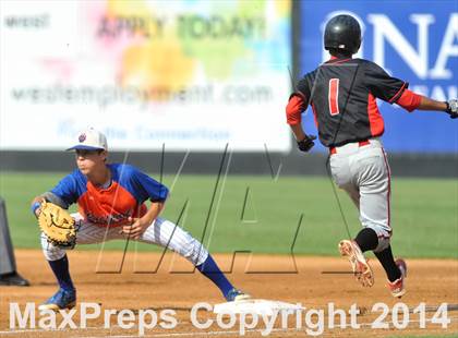 Thumbnail 3 in East Surry vs Whiteville (NCHSAA 1A Final - Game 3) photogallery.