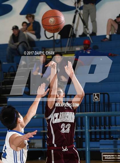 Thumbnail 3 in Claremont vs. San Marino (Baldwin Park Tournament) photogallery.