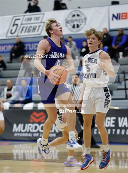 Thumbnail 2 in Corner Canyon vs. Bingham (5 For The Fight Hoopfest) photogallery.