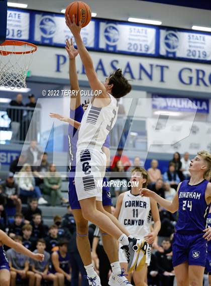 Thumbnail 2 in Corner Canyon vs. Bingham (5 For The Fight Hoopfest) photogallery.