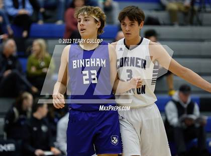 Thumbnail 1 in Corner Canyon vs. Bingham (5 For The Fight Hoopfest) photogallery.