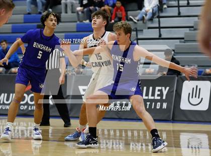 Thumbnail 2 in Corner Canyon vs. Bingham (5 For The Fight Hoopfest) photogallery.