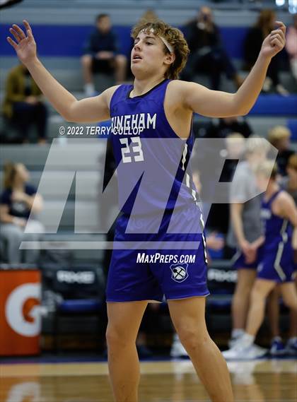 Thumbnail 1 in Corner Canyon vs. Bingham (5 For The Fight Hoopfest) photogallery.