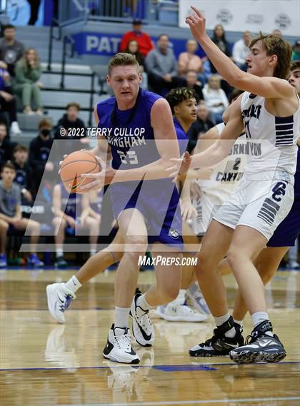 Thumbnail 2 in Corner Canyon vs. Bingham (5 For The Fight Hoopfest) photogallery.