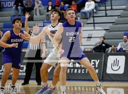 Thumbnail 2 in Corner Canyon vs. Bingham (5 For The Fight Hoopfest) photogallery.