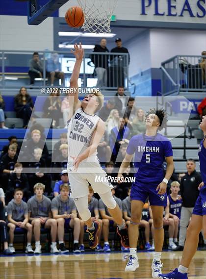 Thumbnail 3 in Corner Canyon vs. Bingham (5 For The Fight Hoopfest) photogallery.