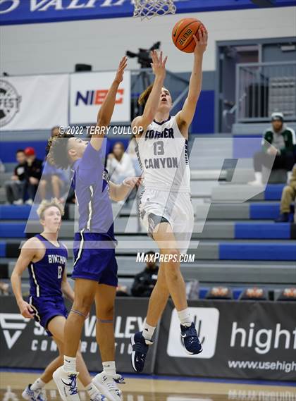Thumbnail 2 in Corner Canyon vs. Bingham (5 For The Fight Hoopfest) photogallery.