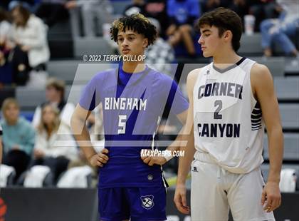 Thumbnail 1 in Corner Canyon vs. Bingham (5 For The Fight Hoopfest) photogallery.