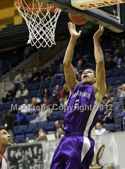 Thumbnail 3 in Salesian vs. Sacramento (Martin Luther King Classic) photogallery.