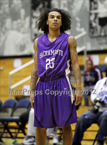 Thumbnail 1 in Salesian vs. Sacramento (Martin Luther King Classic) photogallery.