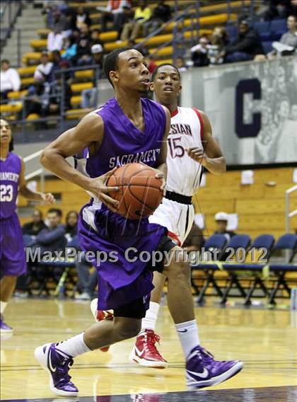 Thumbnail 2 in Salesian vs. Sacramento (Martin Luther King Classic) photogallery.
