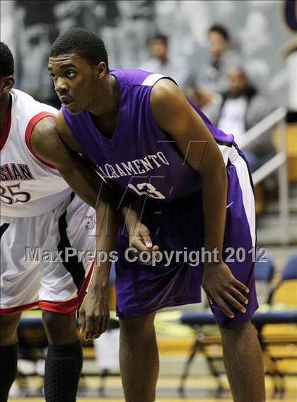 Thumbnail 1 in Salesian vs. Sacramento (Martin Luther King Classic) photogallery.