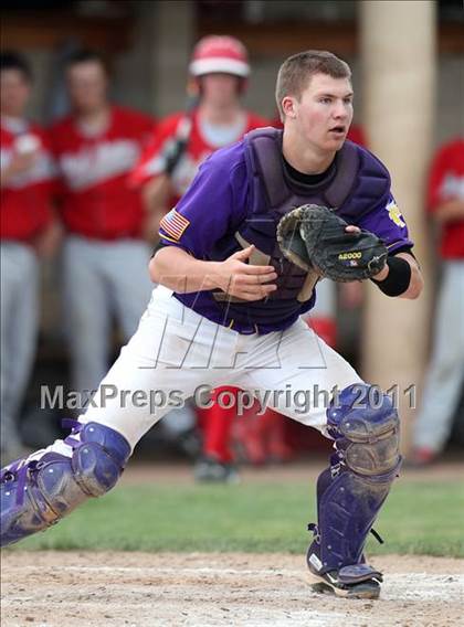Thumbnail 2 in Chenango Valley vs. Saratoga Central Catholic (NYSPHSAA Class B Semifinal) photogallery.