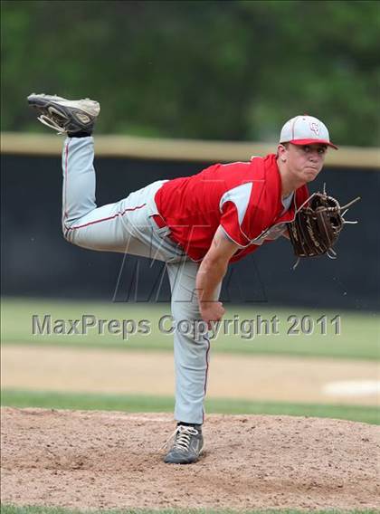 Thumbnail 3 in Chenango Valley vs. Saratoga Central Catholic (NYSPHSAA Class B Semifinal) photogallery.
