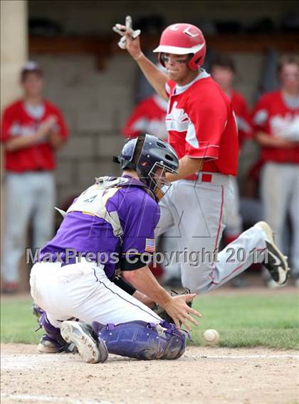 Thumbnail 1 in Chenango Valley vs. Saratoga Central Catholic (NYSPHSAA Class B Semifinal) photogallery.
