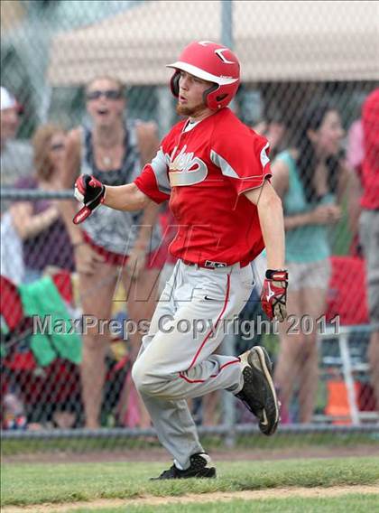 Thumbnail 2 in Chenango Valley vs. Saratoga Central Catholic (NYSPHSAA Class B Semifinal) photogallery.