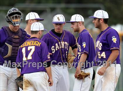 Thumbnail 2 in Chenango Valley vs. Saratoga Central Catholic (NYSPHSAA Class B Semifinal) photogallery.