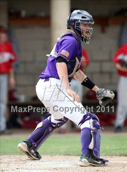 Thumbnail 3 in Chenango Valley vs. Saratoga Central Catholic (NYSPHSAA Class B Semifinal) photogallery.