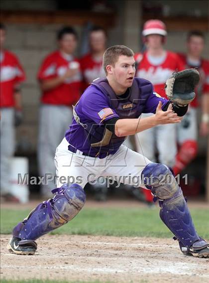 Thumbnail 3 in Chenango Valley vs. Saratoga Central Catholic (NYSPHSAA Class B Semifinal) photogallery.