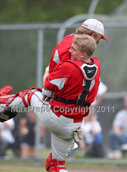 Thumbnail 2 in Chenango Valley vs. Saratoga Central Catholic (NYSPHSAA Class B Semifinal) photogallery.