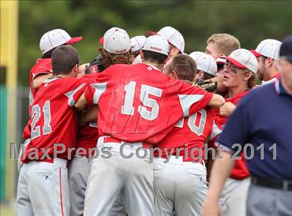 Thumbnail 2 in Chenango Valley vs. Saratoga Central Catholic (NYSPHSAA Class B Semifinal) photogallery.