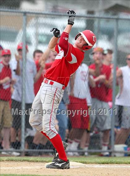 Thumbnail 3 in Chenango Valley vs. Saratoga Central Catholic (NYSPHSAA Class B Semifinal) photogallery.