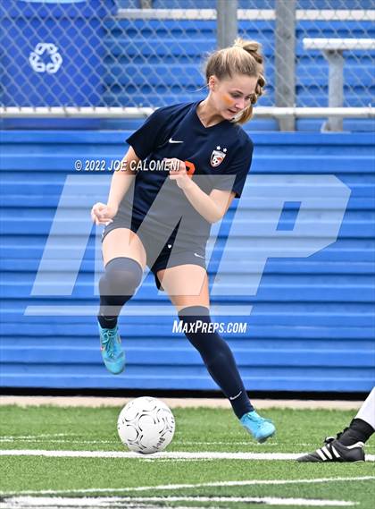Thumbnail 3 in Grapevine vs Wakeland [Justin] (UIL 5A Girls Soccer State Final) photogallery.