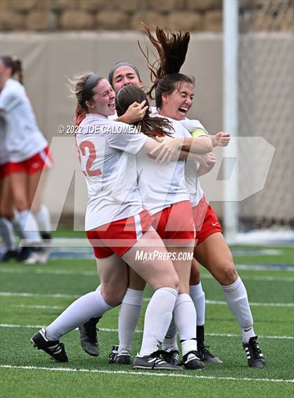 Thumbnail 3 in Grapevine vs Wakeland [Justin] (UIL 5A Girls Soccer State Final) photogallery.