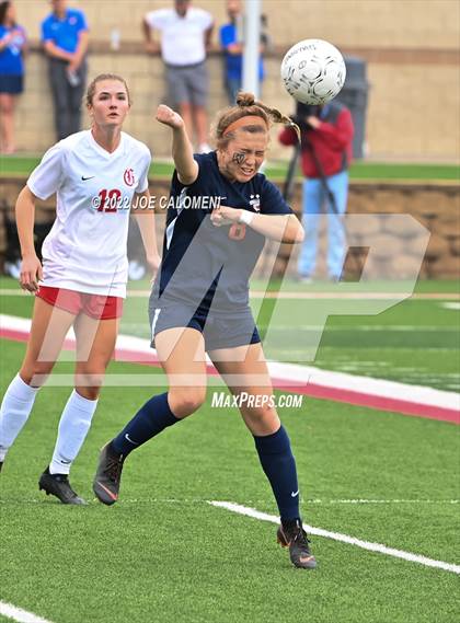 Thumbnail 3 in Grapevine vs Wakeland [Justin] (UIL 5A Girls Soccer State Final) photogallery.