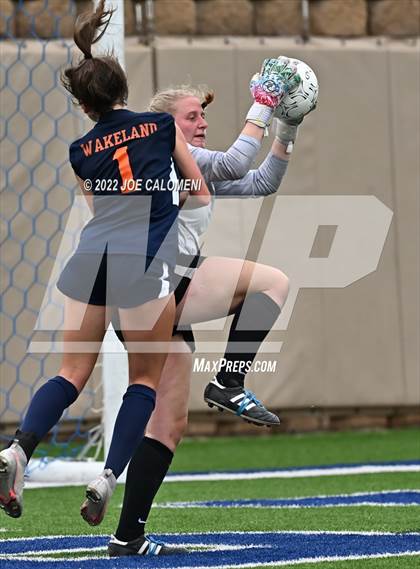 Thumbnail 2 in Grapevine vs Wakeland [Justin] (UIL 5A Girls Soccer State Final) photogallery.