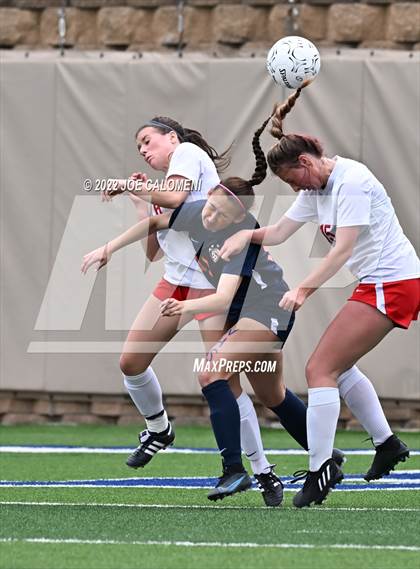 Thumbnail 1 in Grapevine vs Wakeland [Justin] (UIL 5A Girls Soccer State Final) photogallery.