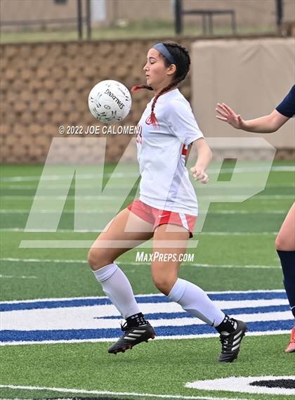 Thumbnail 1 in Grapevine vs Wakeland [Justin] (UIL 5A Girls Soccer State Final) photogallery.
