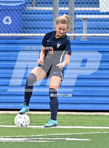Thumbnail 1 in Grapevine vs Wakeland [Justin] (UIL 5A Girls Soccer State Final) photogallery.