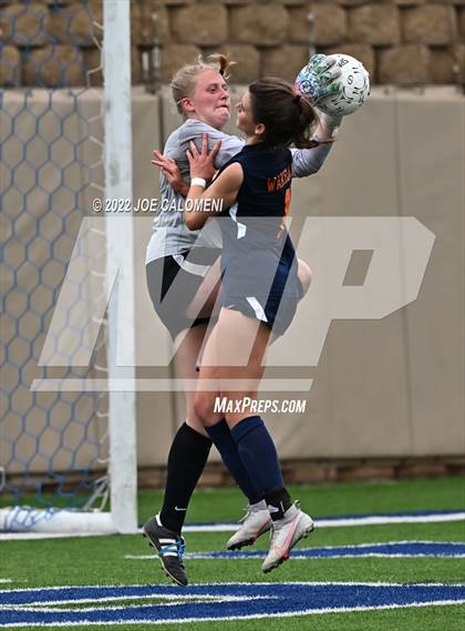Thumbnail 1 in Grapevine vs Wakeland [Justin] (UIL 5A Girls Soccer State Final) photogallery.