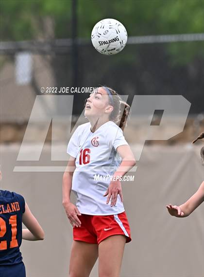 Thumbnail 3 in Grapevine vs Wakeland [Justin] (UIL 5A Girls Soccer State Final) photogallery.