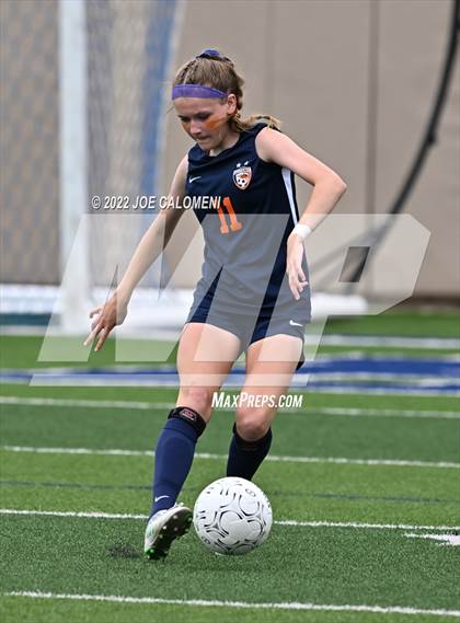 Thumbnail 1 in Grapevine vs Wakeland [Justin] (UIL 5A Girls Soccer State Final) photogallery.