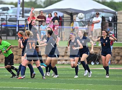 Thumbnail 2 in Grapevine vs Wakeland [Justin] (UIL 5A Girls Soccer State Final) photogallery.