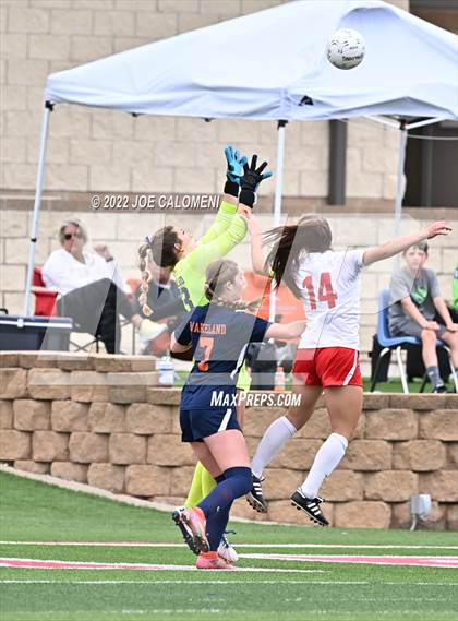 Thumbnail 3 in Grapevine vs Wakeland [Justin] (UIL 5A Girls Soccer State Final) photogallery.