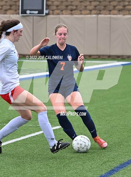 Thumbnail 1 in Grapevine vs Wakeland [Justin] (UIL 5A Girls Soccer State Final) photogallery.