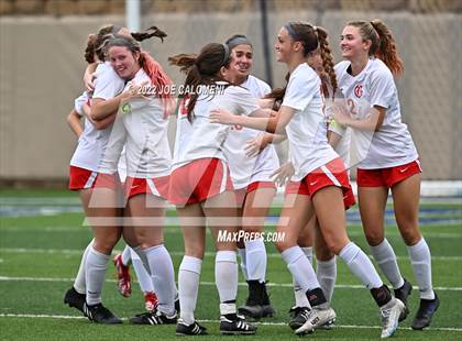 Thumbnail 1 in Grapevine vs Wakeland [Justin] (UIL 5A Girls Soccer State Final) photogallery.