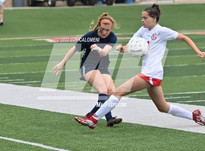 Thumbnail 3 in Grapevine vs Wakeland [Justin] (UIL 5A Girls Soccer State Final) photogallery.