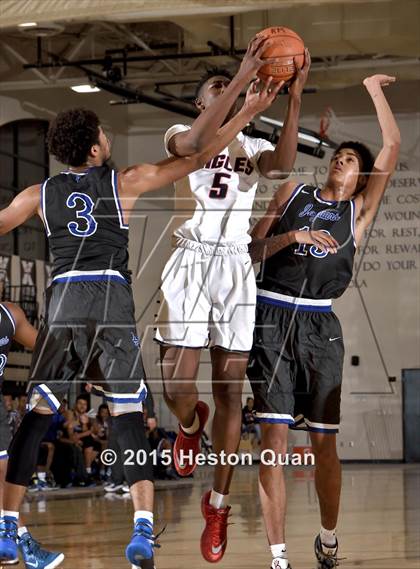 Thumbnail 1 in Dawson vs. Desert Pines (MaxPreps Holiday Classic) photogallery.