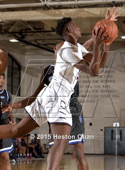 Thumbnail 1 in Dawson vs. Desert Pines (MaxPreps Holiday Classic) photogallery.
