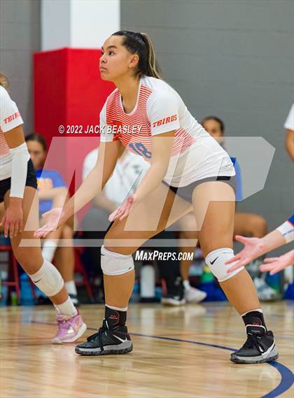 Thumbnail 1 in Cornerstone Christian vs Timpview (Nike TOC Southwest) photogallery.