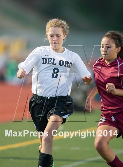 Thumbnail 2 in Del Oro vs. McClatchy photogallery.