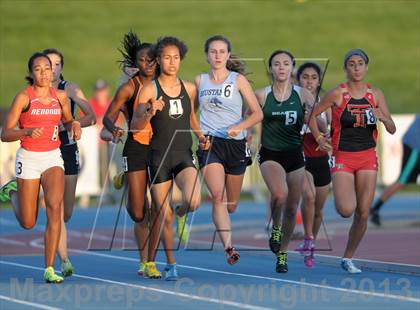 Thumbnail 1 in CIF State Track and Field Championships (Day 1 - Girls 800m) photogallery.